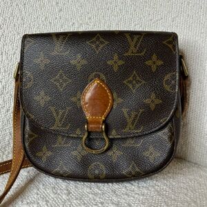 LOUIS VUITTON Monogram Saint Cloud PM Shoulder Bag